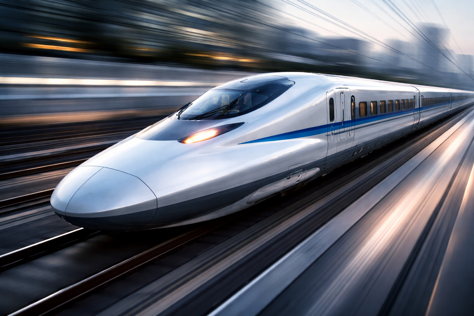 Shinkansen train for Productivity Sprint